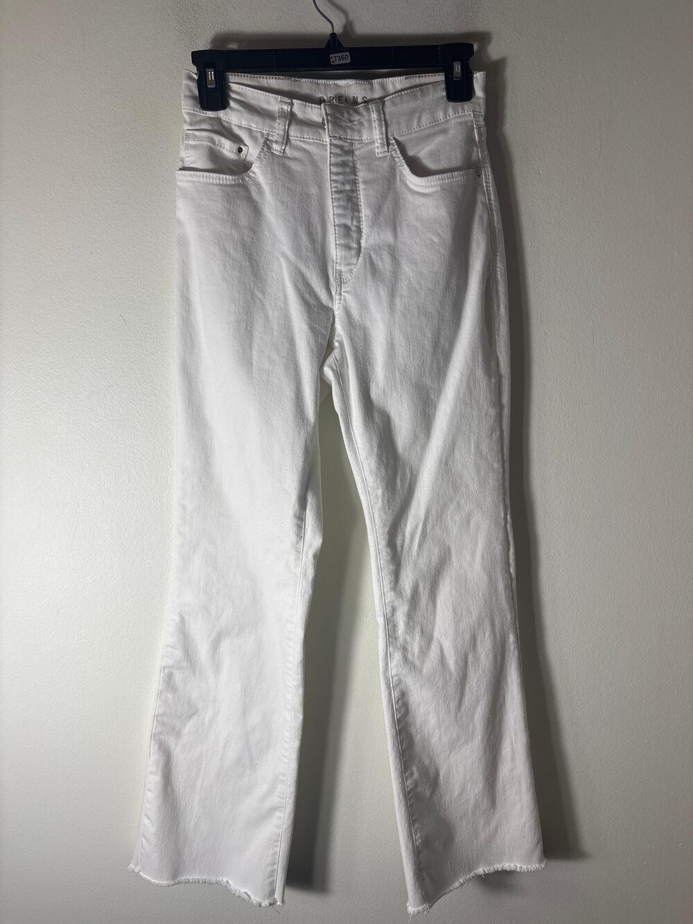 Dreans Dream Jeans White Straight Leg Denim Sz 2
